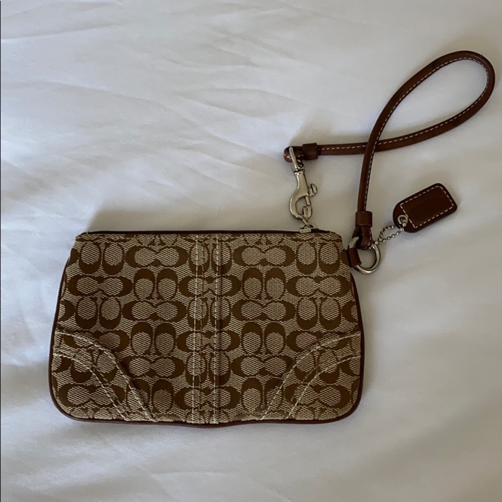 Genuine Coach Wristlet